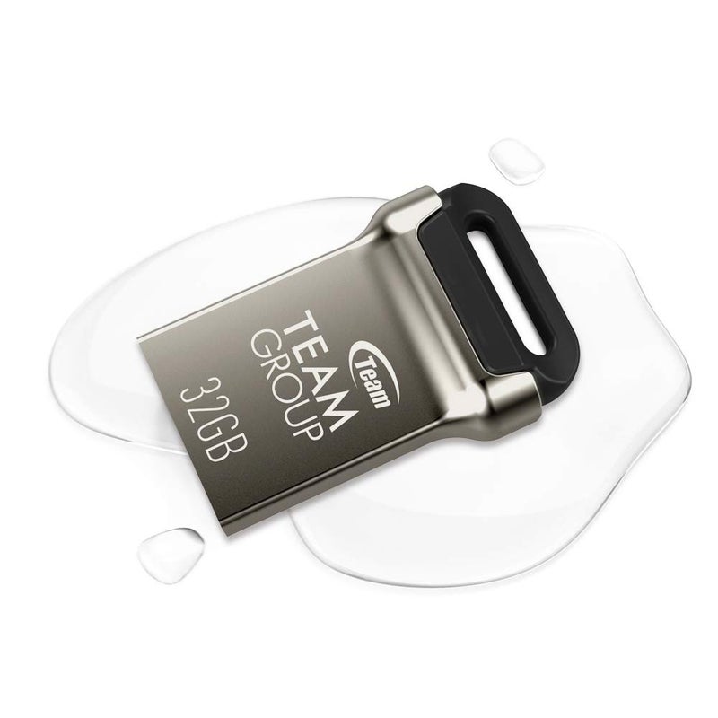 TEAMGROUP C162 64GB 3 Pack USB 3.2 Gen 1 USB 3.1/3.0 Mini Fits Metal Read 100MB/s Flash Thumb Drive External Data Storage Memory Stick Compatible with Computer/Laptop Black TC162364GB19 - Image 5